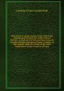 Statement of clergy reserves sold, and of the amount paid on each lot, in the several districts, in that part of this province formerly constituting the province of Upper Canada, as they appear upon the books of the Land Department of the Province... - Canada. Crown Lands Dept