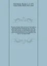 Patriots of Salem. Roll of honor of the officers and enlisted men, during the late Civil War, from Salem, Mass., containing the rank, age, date of mustering in, date of discharge and cause thereof, prisoners of war, together with a list of wounded... - Thomas J. Hutchinson