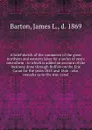 A brief sketch of the commerce of the great northern and western lakes for a series of years microform : to which is added an account of the business done through Buffalo on the Erie Canal for the years 1845 and 1846 : also, remarks as to the true... - James L. Barton