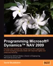 Programming Microsoft Dynamics Nav 2009 - David Studebaker