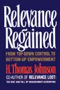 Relevance Regained - H. Thomas Johnson