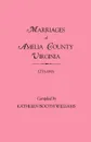 Marriages of Amelia County, Virginia 1735-1815 - Kathleen Booth Williams