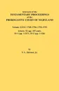Abstracts of the Testamentary Proceedings of the Prerogative Court of Maryland. Volume XXVI. 1749-1750, 1752-1753. Libers: 32 (Pp. 257-End), 33-1 (Pp. - Vernon L. Jr. Skinner
