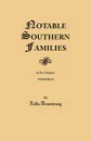 Notable Southern Families. Volume II - Zella Armstrong