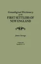 A Genealogical Dictionary of the First Settlers of New England, showing three generations of those who came before May, 1692. In four volumes. Volume III (families Kates - Ryland) - James Savage