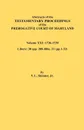 Abstracts of the Testamentary Proceedings of the Prerogative Court of Maryland. Volume XXI - Vernon L. Jr. Skinner