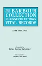 The Barbour Collection of Connecticut Town Vital Records. Volume 24. Lyme 1667-1852 - Lorraine Cook White