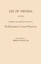 Lee of Virginia, 1642-1892. Biographical and Genealogical Sketches of the Descendants of Colonel Richard Lee - Edmund Jennings Lee