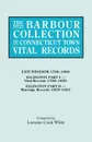 The Barbour Collection of Connecticut Town Vital Records. Volume 11. East Windsor 1768-1860, Ellington Part I (Vital Records 1786-1850), Ellington Par - Lorraine Cook White