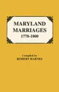 Maryland Marriages 1778-1800 - Robert William Barnes