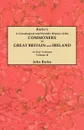A Genealogical and Heraldic History of the Commoners of Great Britain and Ireland. In Four Volumes. Volume II - John Burke