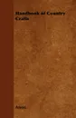 Handbook of Country Crafts - Anon
