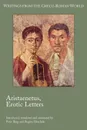 Aristaenetus, Erotic Letters - Peter Bing, Regina Hschele, Aristaenetus