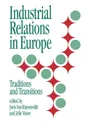 Industrial Relations in Europe. Traditions and Transitions - J. Van Ruysseveldt