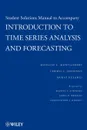 Solutions Manual to Accompany Introduction to Time Series Analysis and Forecasting - Douglas C. Montgomery, Cheryl L. Jennings, Murat Kulahci