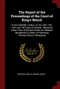 The Report of the Proceedings of the Court of King's Bench. In the Guildhall, London, on the 12th, 13th, 14th, and 15th Days of October : Being the Mock Trials of Richard Carlile, for Alledged Blasphemous Libels, In Publishing Thomas Paine's Theol... - Richard Carlile, Benno Loewy