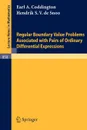 Regular Boundary Value Problems Associated with Pairs of Ordinary Differential Expressions - E. A. Coddington, H. S. V. De Snoo