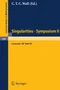 Proceedings of Liverpool Singularities - Symposium II. (University of Liverpool 1969/70) - 