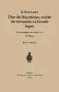 Uber Die Hypothesen, Welche Der Geometrie Zu Grunde Liegen - B. Riemann
