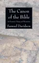 The Canon of the Bible - Samuel Davidson
