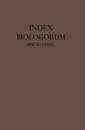 Index Biologorum. Inverstigatores . Laboratoria Periodica - G. Chr Hirsch, G. Chr Hirsch