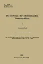 Die Nerineen Der Osterreichischen Gosauschichten - Lieselotte Tiedt