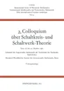 2. Colloquium Uber Schaltkreis- Und Schaltwerk-Theorie - Johannes Dorr, Ernst Peschl, Heinz Unger