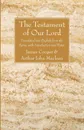 The Testament of Our Lord - James Cooper, Arthur John Maclean