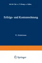 Erfolgs- Und Kostenrechnung - Werner Zimmermann