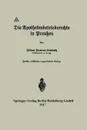 Die Apothekenbetriebsrechte in Preussen - Hermann Lewinsky