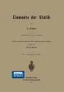 Elemente Der Statik - Louis Poinsot, H. Servus