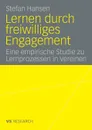 Lernen durch freiwilliges Engagement - Stefan Hansen