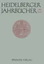 Heidelberger Jahrbucher - J. Springer