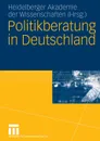 Politikberatung in Deutschland - J. Springer