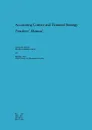 Accounting Control and Financial Strategy. Teachers' Manual - Andrew M. McCosh, Michael J. Earl