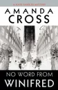 No Word from Winifred - Amanda Cross