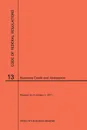 Code of Federal Regulations Title 13, Business Credit and Assistance, 2017 - NARA