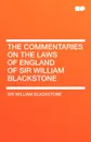 The Commentaries on the Laws of England of Sir William Blackstone Vol 5 - William Blackstone