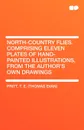 North-Country Flies. Comprising Eleven Plates of Hand-Painted Illustrations, from the Author's Own Drawings - T. E. (Thomas Evan) Pritt