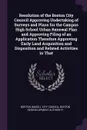 Resolution of the Boston City Council Approving Undertaking of Surveys and Plans for the Campus High School Urban Renewal Plan and Approving Filing of an Application Therefore Approving Early Land Acquisition and Disposition and Related Activities... - Boston Redevelopment Authority