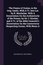 The Poems of Ossian, in the Orig. Gaelic, With A Tr. Into Lat. by R. Macfarlan. With A Dissertation On the Authenticity of the Poems, by Sir J. Sinclair, and A Tr. of the Abbe Cesarotti's Dissertation On the Controversy Respecting Ossian, With Not... - John Sinclair, John Ossian