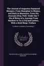 The Journal of Augustus Raymond Margary, From Shanghae to Bhamo, and Back to Manwyne, From His Journals .Orig. Publ. Under the T Itle of Notes of a Journey From Hankow to Ta-Li Fu. and Letters, With a Brief Biogr. Preface. To Which Is Added a Conc... - Rutherford Alcock, Augustus Raymond Margary