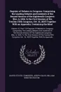 Register of Debates in Congress. Comprising the Leading Debates and Incidents of the Second Session of the Eighteenth Congress: .Dec. 6, 1824, to the First Session of the Twenty-Fifth Congress, Oct. 16, 1837. Together With an Appendix, Containing ... - Joseph Gales, William Winston Seaton