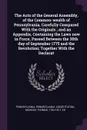 The Acts of the General Assembly, of the Common-wealth of Pennsylvania, Carefully Compared With the Originals ; and an Appendix, Containing the Laws now in Force, Passed Between the 30th day of September 1775 and the Revolution; Together With the ... - Pennsylvania Pennsylvania, Pennsylvania Constitution, Thomas McKean