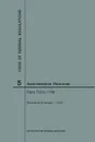 Code of Federal Regulations Title 5, Administrative Personnel, Parts 700-1199, 2018 - NARA