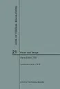 Code of Federal Regulations Title 21, Food and Drugs, Parts 600-799, 2018 - NARA