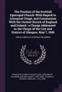 The Position of the Scottish Episcopal Church. With Regard to Liturgical Usage, and Communion With the United Church of England and Ireland : a Charge Addressed to the Clergy of the City and District of Glasgow, May 7, 1845: Talbot Collection of B... - Michael Russell