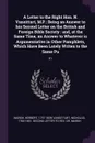 A Letter to the Right Hon. N. Vansittart, M.P. Being an Answer to his Second Letter on the British and Foreign Bible Society : and, at the Same Time, an Answer to Whatever is Argumentative in Other Pamphlets, Which Have Been Lately Writen to the S... - Herbert Marsh