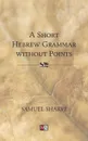 Short Hebrew Grammar Without Points - Samuel Sharpe