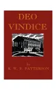 Deo Vindice - Robert W. P. Patterson